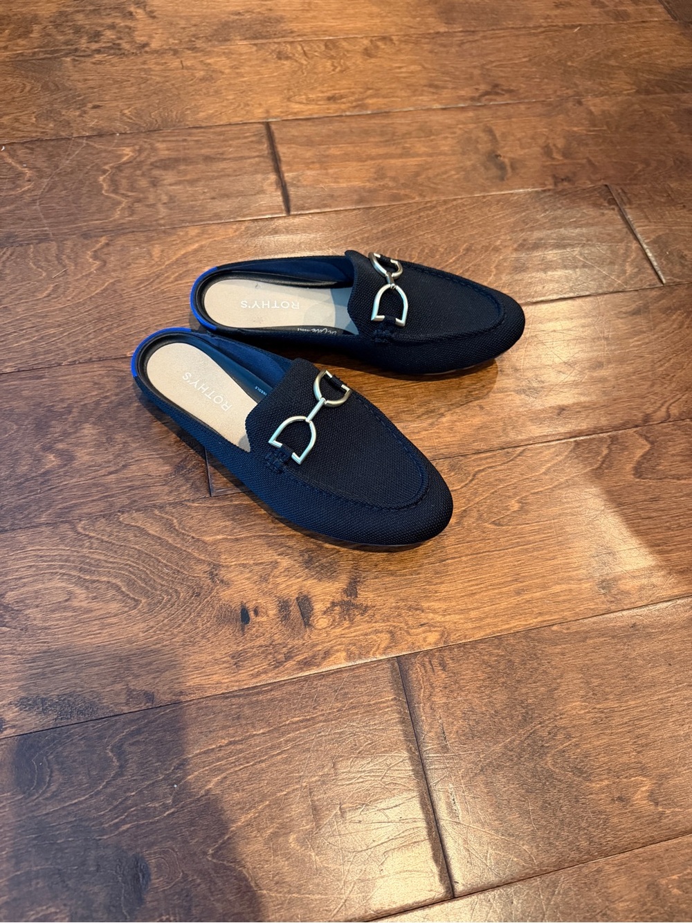 Rothy's double bit loafer mule